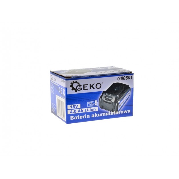 GEKO Akkumulátor 18V 4,0Ah Li-ion