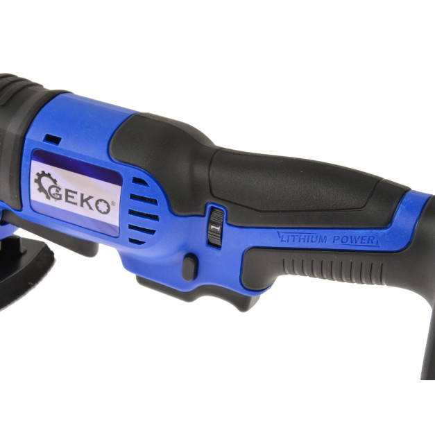 GEKO Akkus multicsiszoló géptest + szett / 18 V Li-Ion