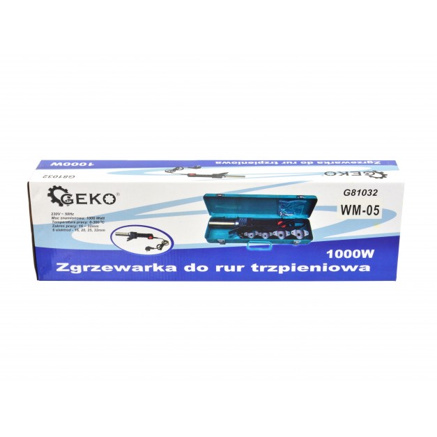 Geko csőhegesztőgép 16-32 mm