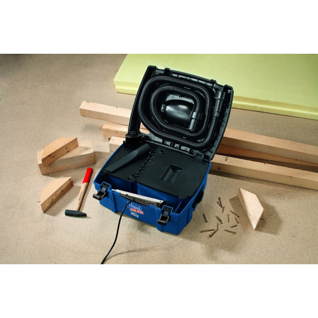 Scheppach 1200 W-os kompresszor és porszívó egyben