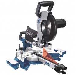 Scheppach kétsebességes, csúszósínes lézeres gérvágó 2000W/254mm
