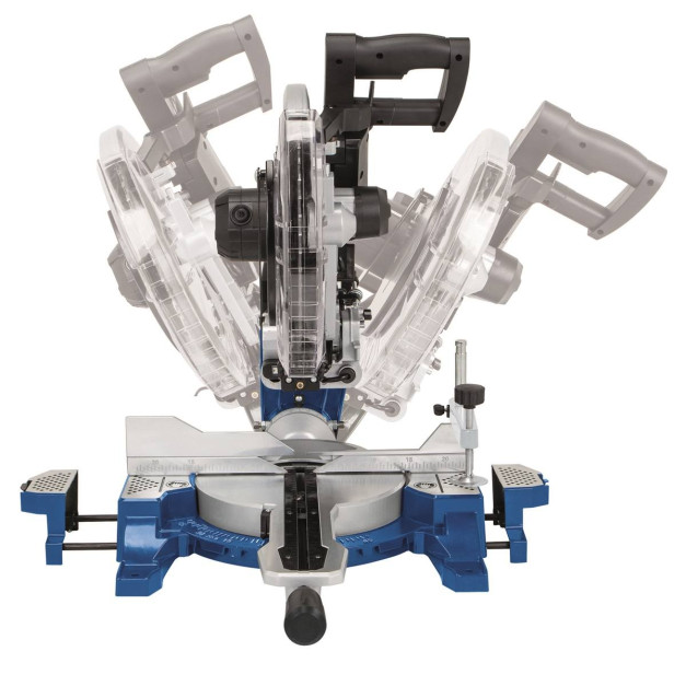 Scheppach 2 oldalra dönthető gérvágó, lézerrel, 2000W