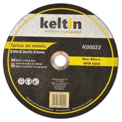 Keltin fém vágókorong 230x 2 x 22,23 mm