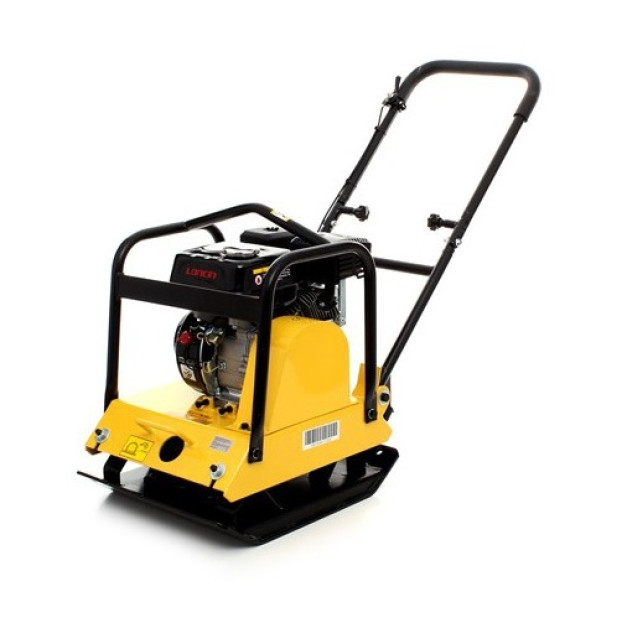 Kraft&Dele 92 kg-os benzines lapvibrátor, LONCIN motorral