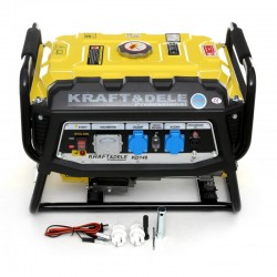 Kraft&Dele benzines áramfejlesztő 2x230V, 1x12V, 3500W, AVR