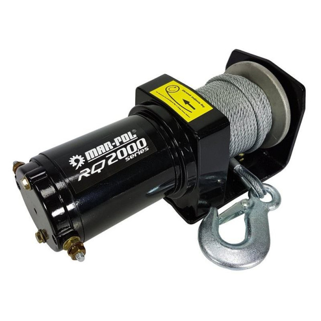 Marpol RQ2000 12V-os csörlő, 2000LBS