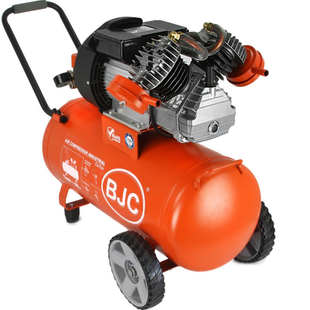 BJC profi 50 literes 2 hengeres olajos kompresszor 390L/ p 10 BAR