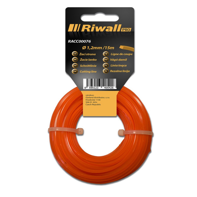 Riwall fűkasza damil 2x1,2mm, négyzet, 15m