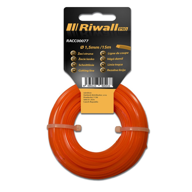 Riwall fűkasza damil 2x1,5mm, négyzet, 15m