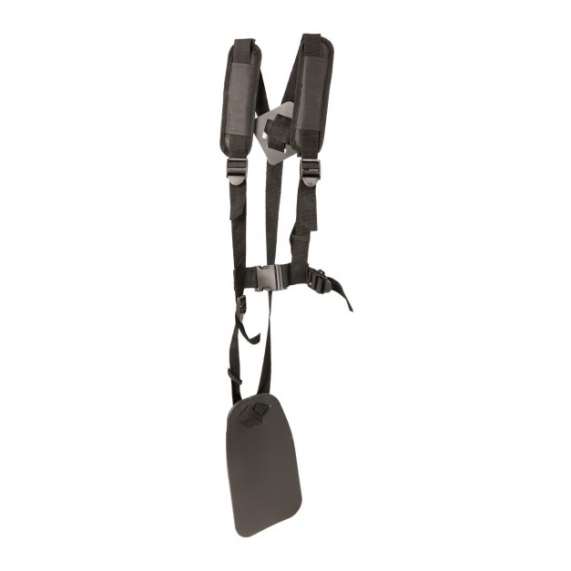 Riwall 52 cm³-es antivibrációs benzines fűkasza kés+damilfej+hám
