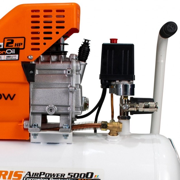 Ruris 50 literes olajos kompresszor 1500 W/ 8 Bar
