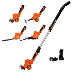 Ruris 4in1 akkus multifunkciós gép 10.8V / Li-ion 1.5 Ah