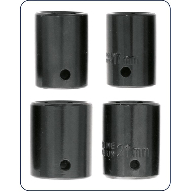 STHOR elektromos 3/4"-os ütvecsavarozó 1100 W-os, 800Nm+szett
