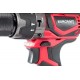 Worcraft akkus ütvefúró-csavarozó géptest, 20V, 13mm,Li-ion, 55Nm