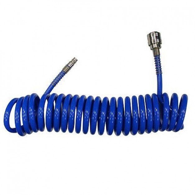 Strend Pro spiráltömlő, 10 m, 5x8 mm, 24 bar, 1/4" csatlakozó