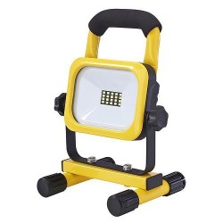 STR hordozható LED lámpa reflektor, 10W, 7,4V/ 2,2 Ah, 800 lm, IP54