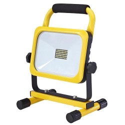 STR hordozható LED lámpa reflektor, 20W, 7,4V/ 4,4Ah, 1600 lm, IP54