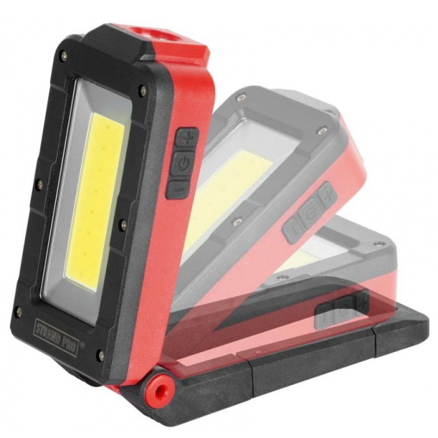 Strend Pro munkalámpa MWL539, LED 100 + 250 lm, COB 200 lm, 2200mAh,
