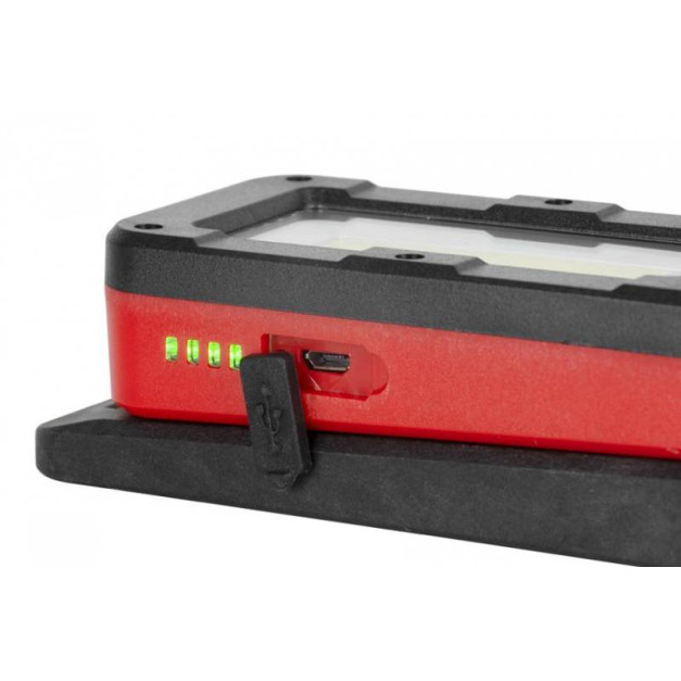 Strend Pro munkalámpa MWL539, LED 100 + 250 lm, COB 200 lm, 2200mAh,