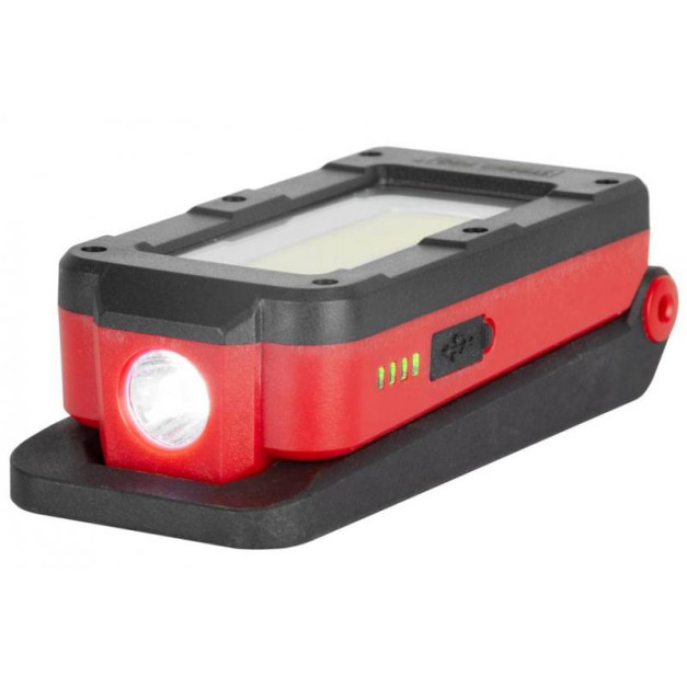 Strend Pro munkalámpa MWL539, LED 100 + 250 lm, COB 200 lm, 2200mAh,