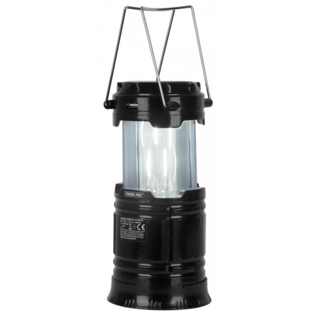 Strend Pro Camping láng hatású LED lámpa, 80 lm, 1200mAh, USB kime