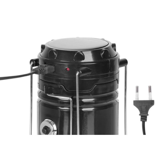 Strend Pro Camping láng hatású LED lámpa, 80 lm, 1200mAh, USB kime