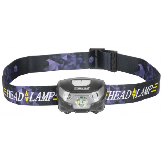 Strend Pro fejlámpa H889, CREE 180 lm, 1200mAh, USB töltés, mozgásérzékelő