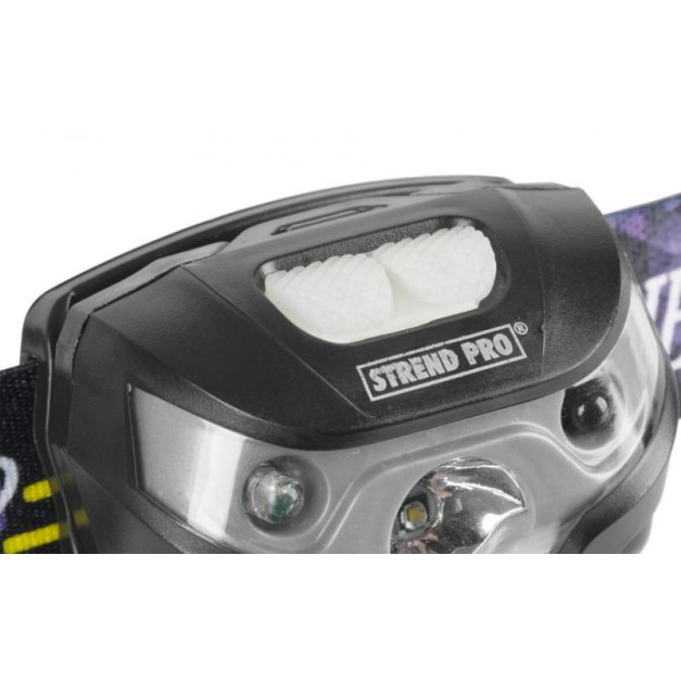 Strend Pro fejlámpa H889, CREE 180 lm, 1200mAh, USB töltés, mozgásérzékelő