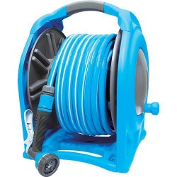 AQUACRAFT tömlődob szett, 25m 1/2"-os tömlővel + szórópisztoly