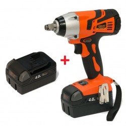Lincos akkus ütvecsavarozó 20V / 380 Nm + 2db akku + töltő