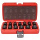 Verke 13 db-os gépi dugókulcs készlet 1/2" 10-24 mm