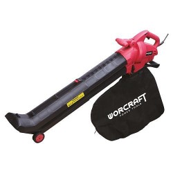 Worcraft elektromos lombfújó/lombszívó, 2800W / 45L