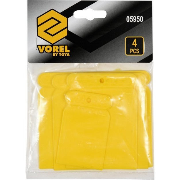 Vorel Japán spakli készlet 4 részes 50-120 mm műanyag