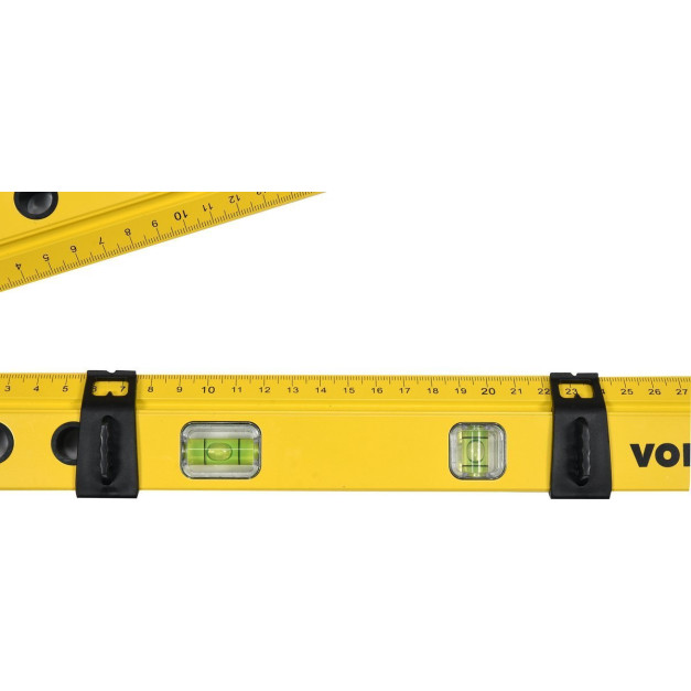 Vorel építési szögmérő 500mm, vízmértékkel, körzőheggyel