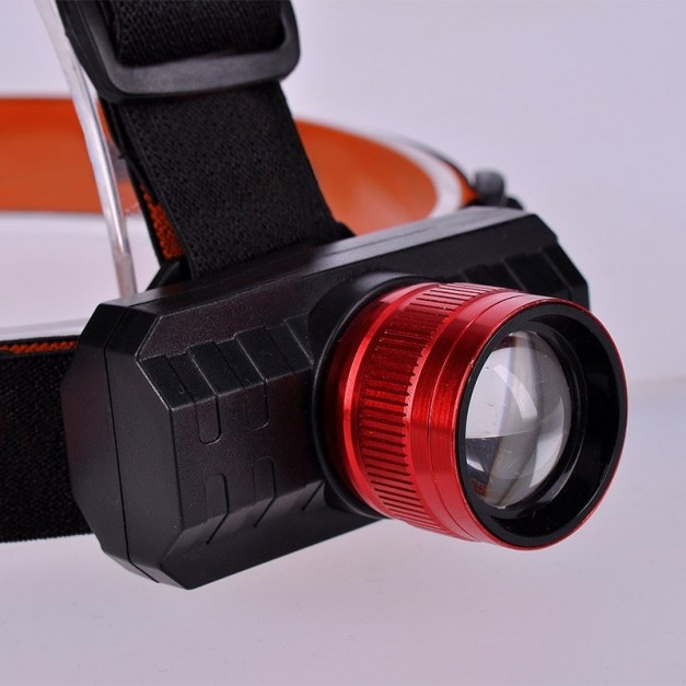 Solight akkus fejlámpa, 3 világítási mód USB töltés