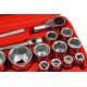 Marpol dugókulcs készlet 21-65 mm, 3/4″-1″ - 26 db
