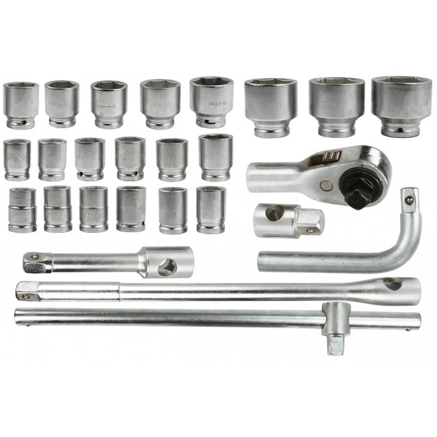 Marpol dugókulcs készlet 21-65 mm, 3/4″-1″ - 26 db