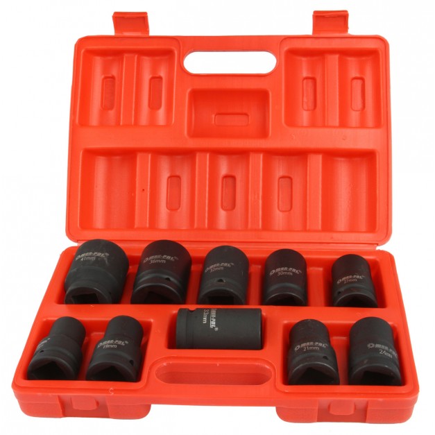 Marpol gépi dugókulcs készlet 1″ 17-41 mm- 10 db