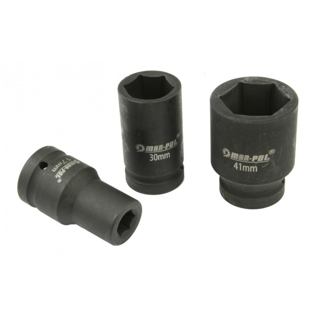 Marpol gépi dugókulcs készlet 1″ 17-41 mm- 10 db