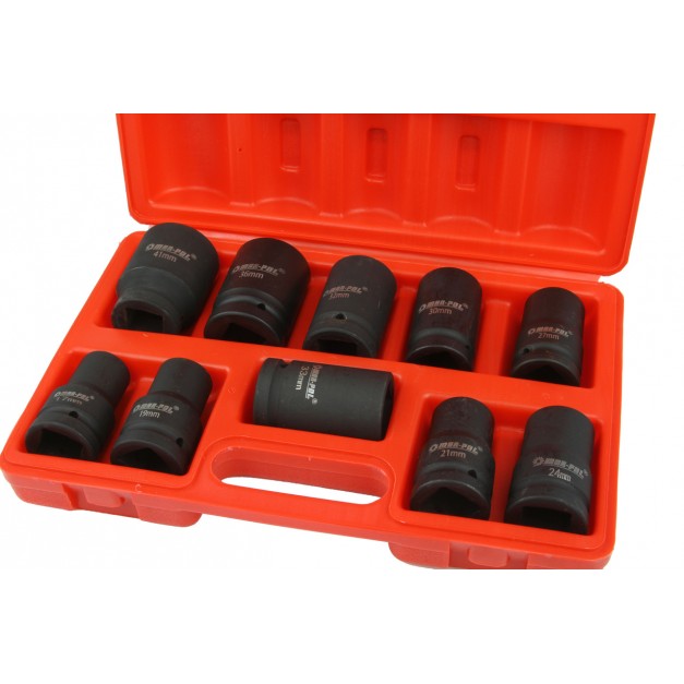 Marpol gépi dugókulcs készlet 1″ 17-41 mm- 10 db