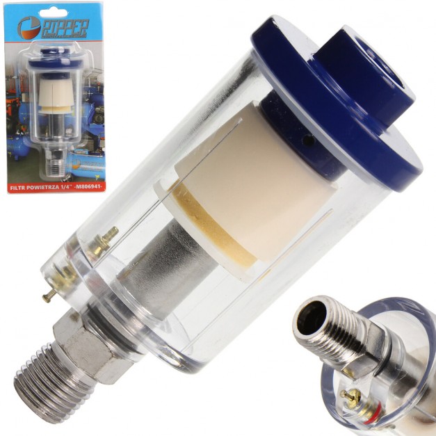 Ripper kompresszor és pneumatikus szerszám vízleválasztó 1/4″