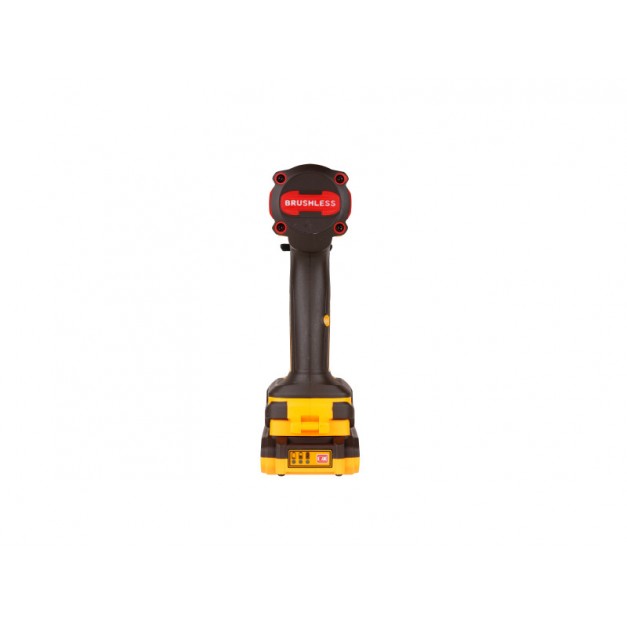 INGCO Akkus ütvecsavarozó 1/4" 285 Nm szénkefe nélküli 20 V (2 x 2,0 Ah akku + töltő)