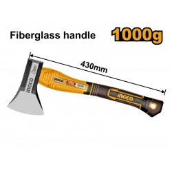 INGCO Balta 1000 g üvegszálas nyél