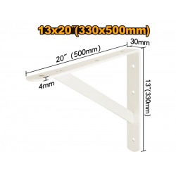 INGCO Polctartó konzol 330 x 500 mm erősített