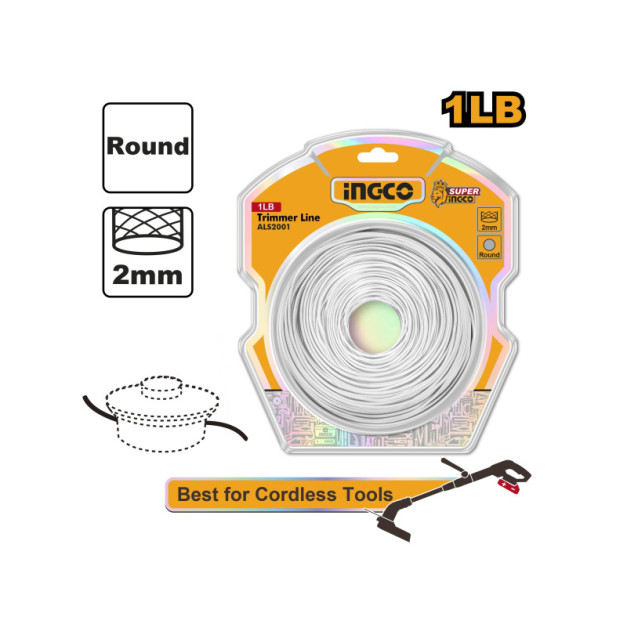 INGCO Fűkasza damil 2,0 mm