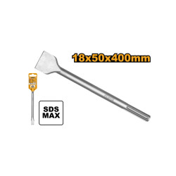 INGCO Lapos vésőszár 50 x 400 mm SDS-Max