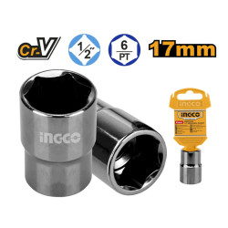 INGCO Dugókulcs 1/2" 17 mm CrV