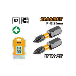 INGCO Impact bithegy PH2 x 25 mm (2 db)