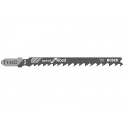 BOSCH Dekopírfűrészlap fához T 144 D 100/4,0-5,2 mm (5 db/cs)