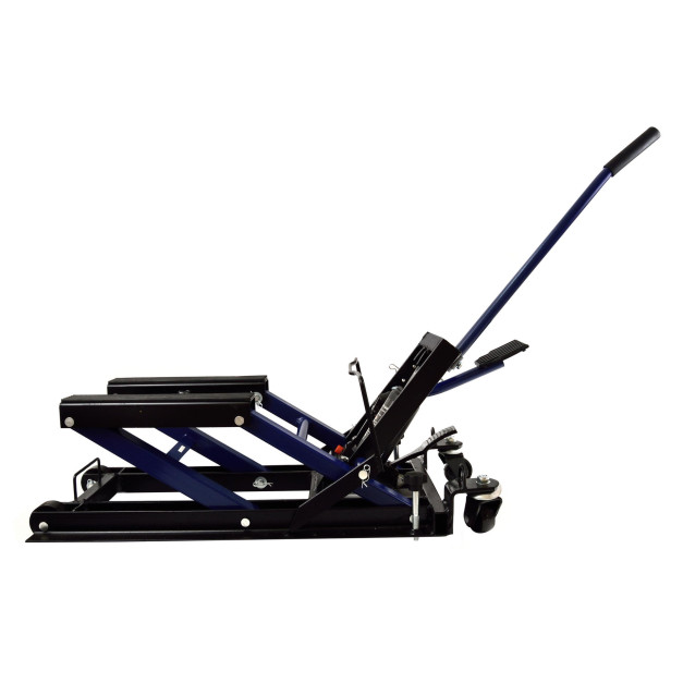 Geko motorkerékpár emelő 680kg, 130-430mm